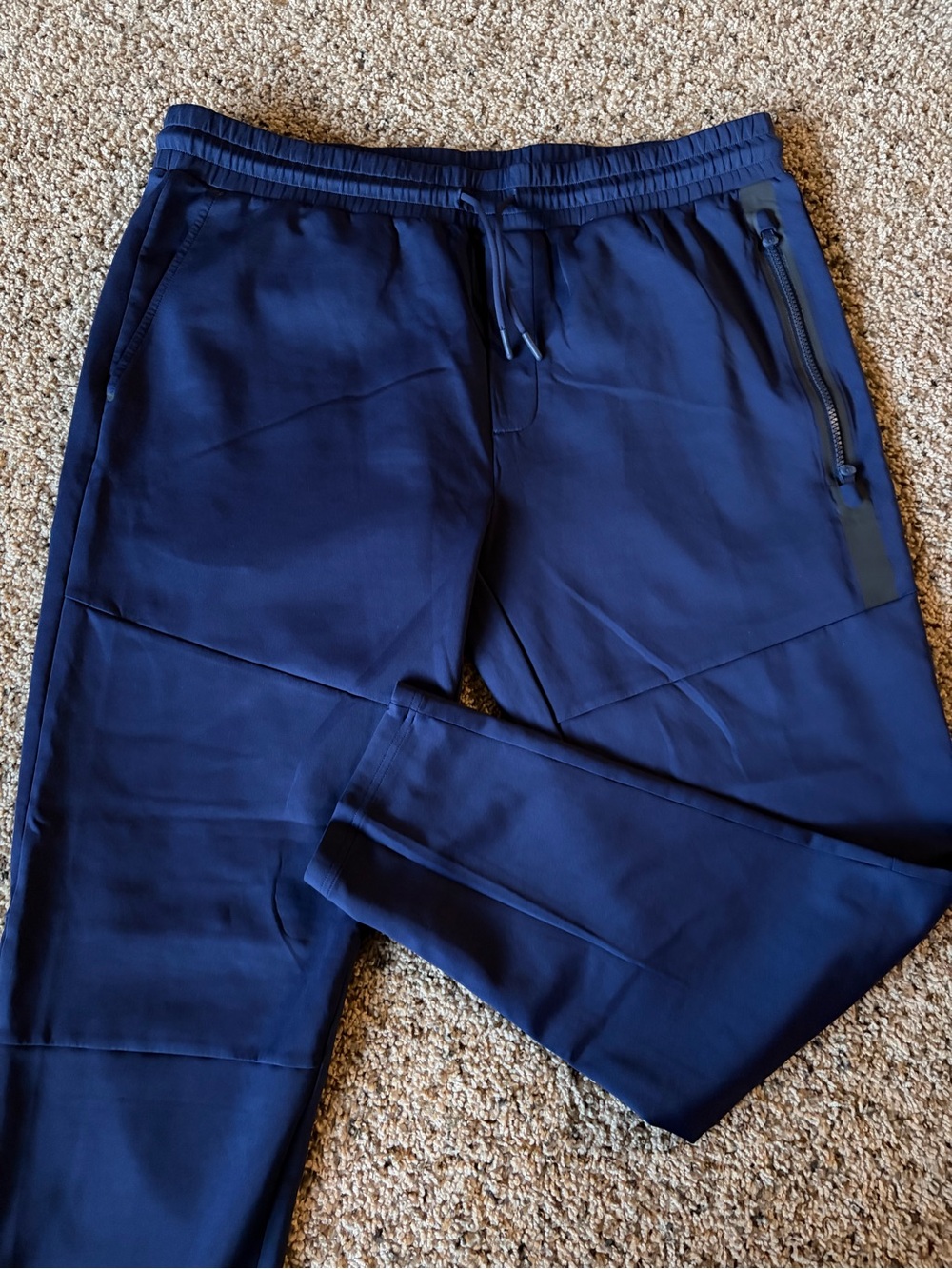 Greyson Men's Dark Blue Performance Joggers